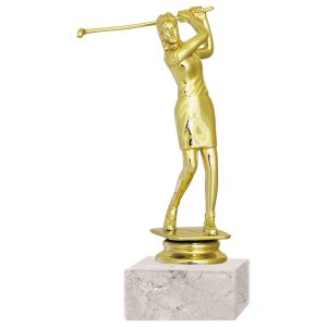 Trofeo plástico Golf Femenino RP-8048