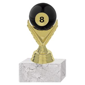 Trofeo Plástico Pool Bola