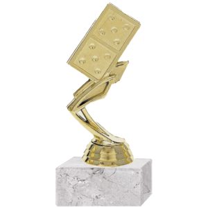 Trofeo Plástico Domino