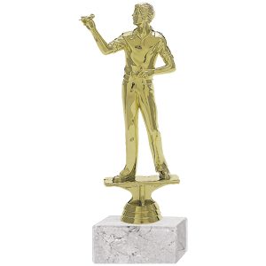 Trofeo Plástico Juego Dardos Masculino Grande