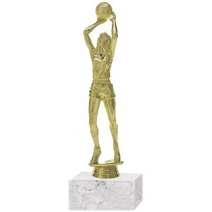 Trofeo Plástico Básquetbol Femenino Grande