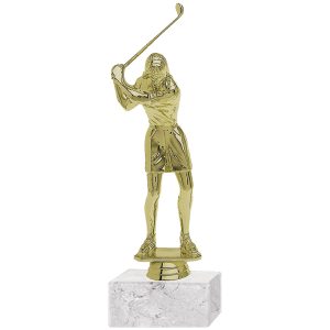 Trofeo Plástico Golf Femenino Grande