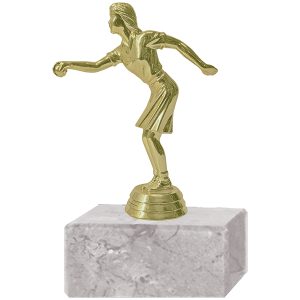 Trofeo Plástico Bocha Femenino