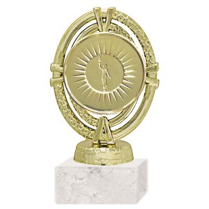 Trofeo plástico FR Porta sello